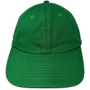 Dalix Baseball Cap Green One Size Slideback Blank Cotton Unstructured Dad Hat